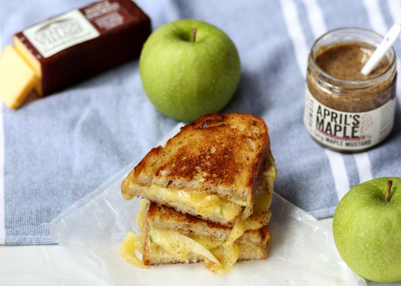 Maple Apple Grilled Cheese  |  Lemon & Mocha