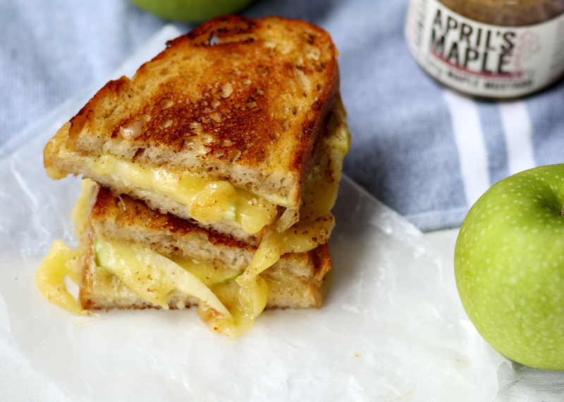 Maple Apple Grilled Cheese  |  Lemon & Mocha