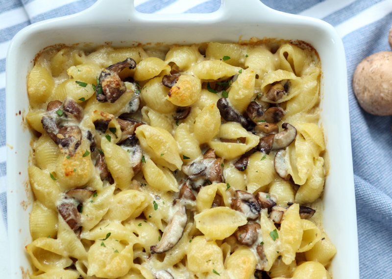 Mushroom Mac and Cheese  |  Lemon & Mocha