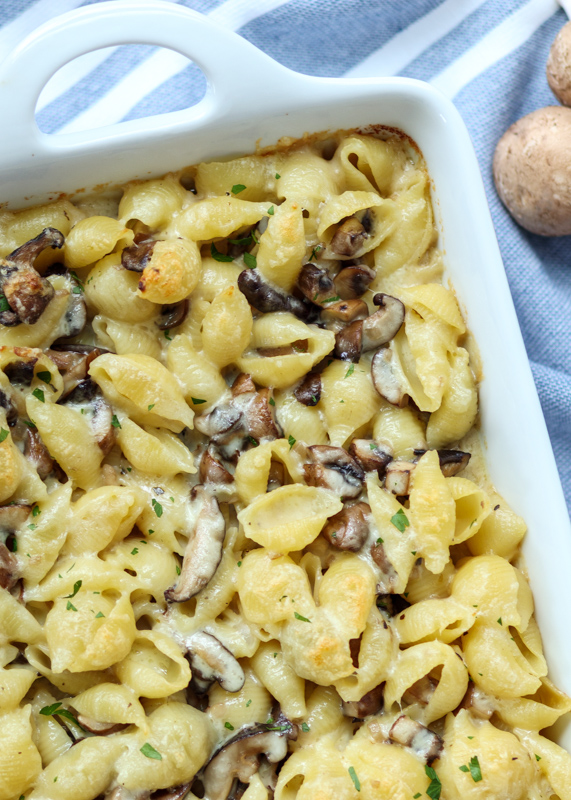 Mushroom Mac and Cheese  |  Lemon & Mocha