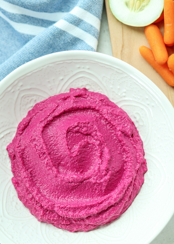 Roasted Beet Hummus  |  Lemon & Mocha