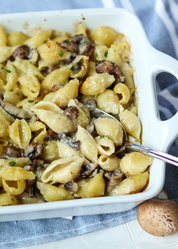 Mushroom Mac and Cheese  |  Lemon & Mocha