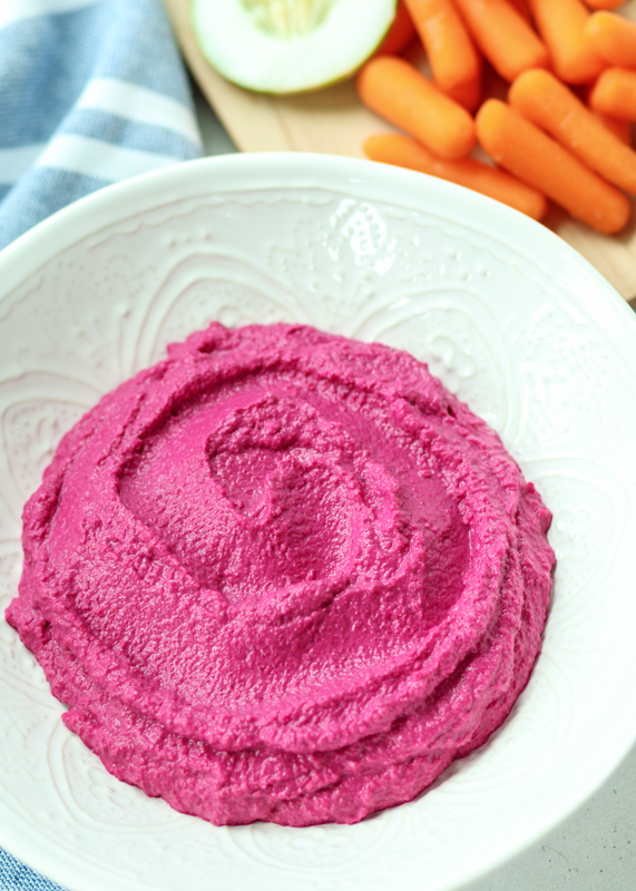 Roasted Beet Hummus  |  Lemon & Mocha