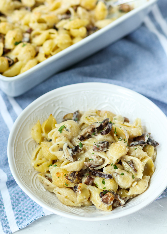 Mushroom Mac and Cheese  |  Lemon & Mocha