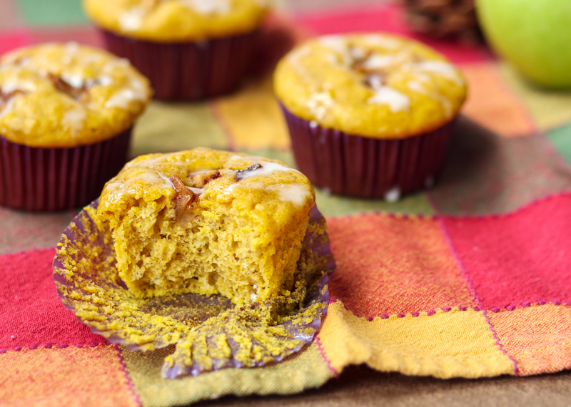 Apple Pumpkin Muffins  |  Lemon & Mocha