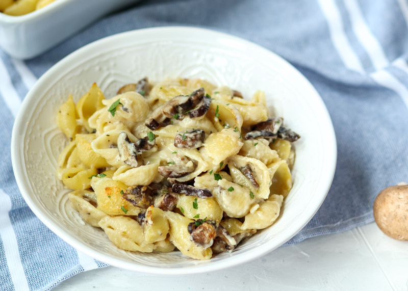 Mushroom Mac and Cheese  |  Lemon & Mocha