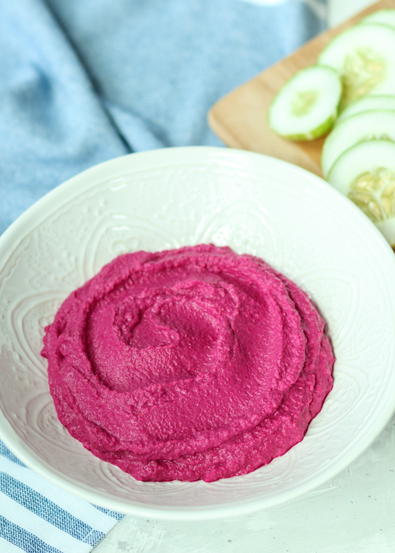 Roasted Beet Hummus  |  Lemon & Mocha