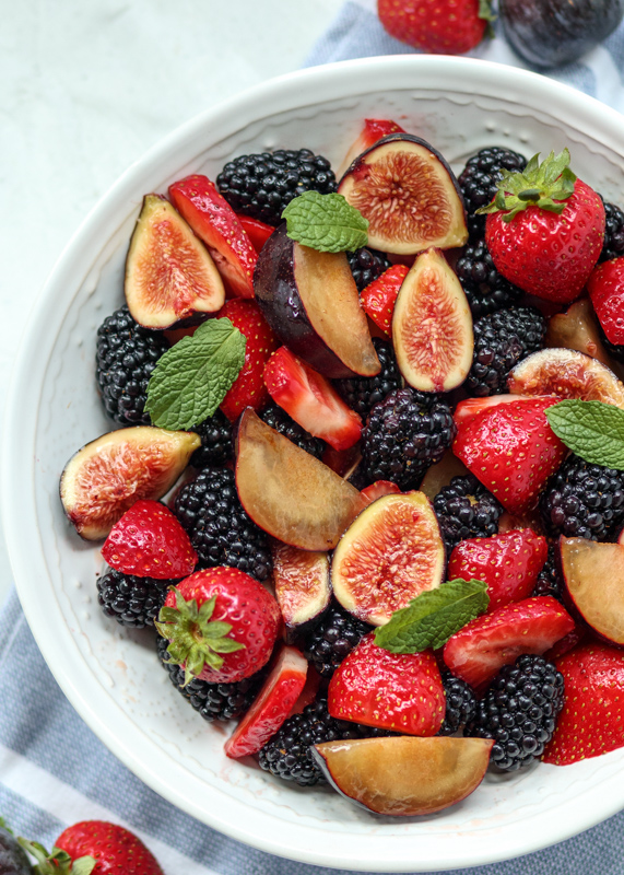 Fall Fruit Salad  |  Lemon & Mocha