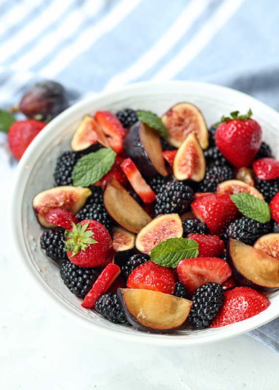 Fall Fruit Salad  |  Lemon & Mocha