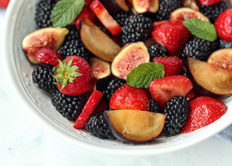 Fall Fruit Salad  |  Lemon & Mocha