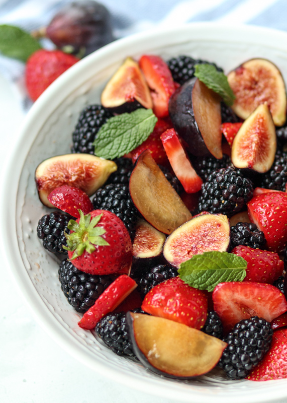 Fall Fruit Salad  |  Lemon & Mocha