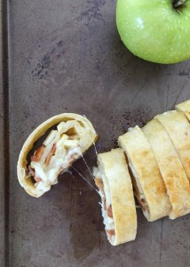 Apple, Bacon and Brie Bread
