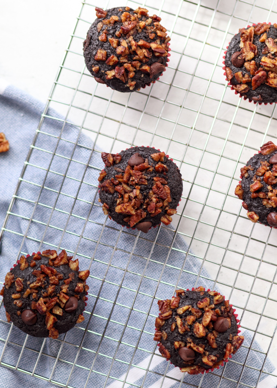 Double Chocolate Pecan Muffins  |  Lemon & Mocha