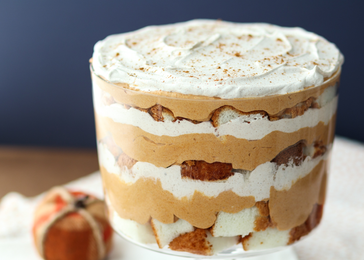 Pumpkin Cheesecake Trifle  |  Lemon & Mocha