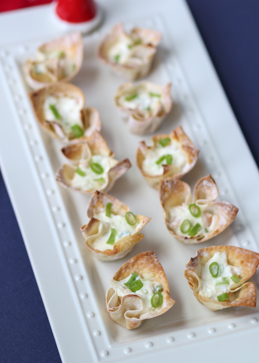 Shrimp Rangoon Wonton Bites  |  Lemon & Mocha