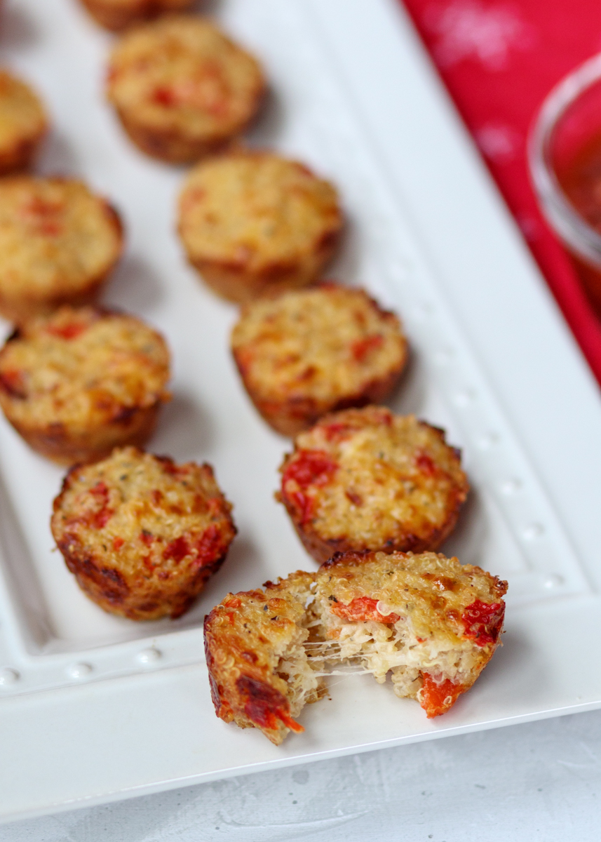 Quinoa Pizza Bites