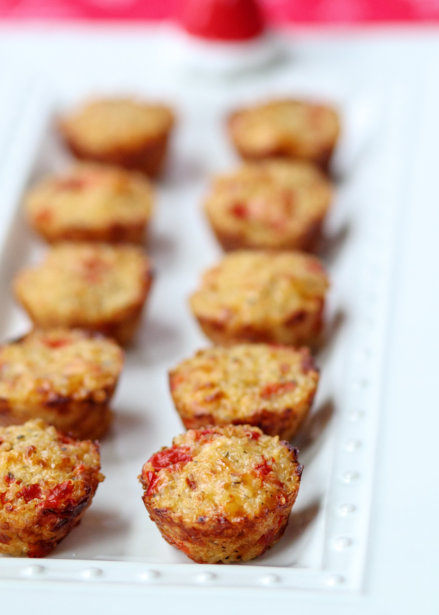 Quinoa Pizza Bites  |  Lemon & Mocha