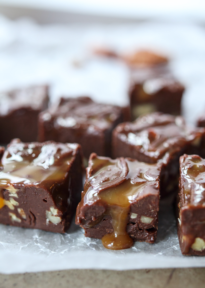 Turtle Caramel Pecan Fudge  |  Lemon & Mocha