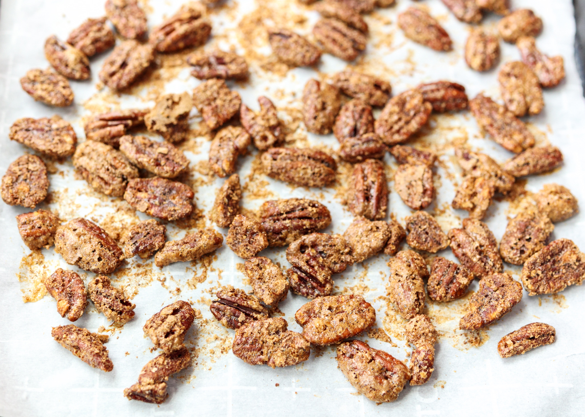 Candied Pecans  |  Lemon & Mocha