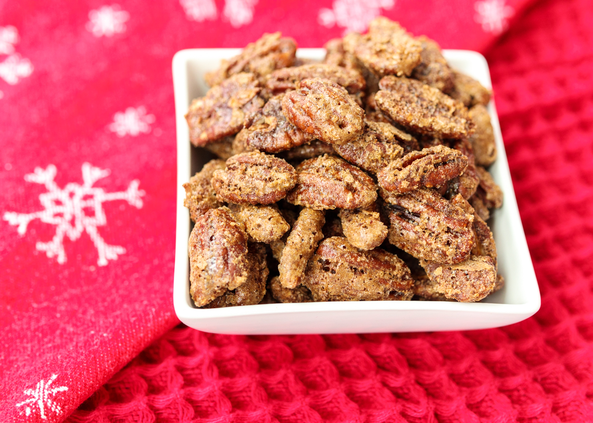 Candied Pecans  |  Lemon & Mocha