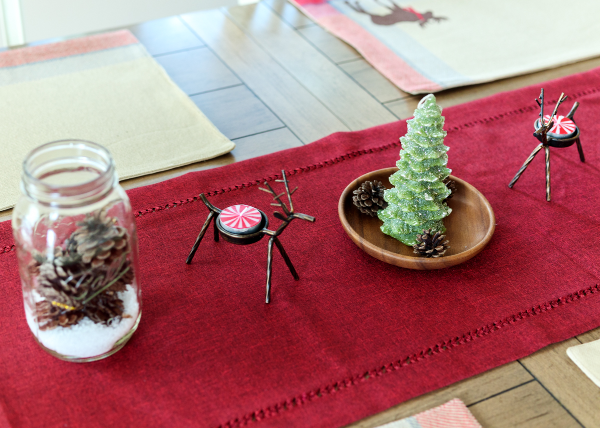 Easy Christmas Table Decorations  |  Lemon & Mocha