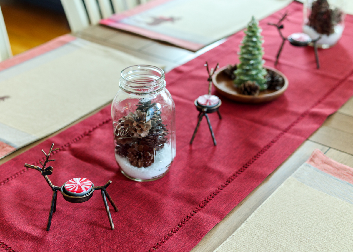 Easy Christmas Table Decorations  |  Lemon & Mocha