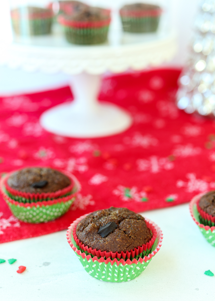 Healthy Gingerbread Muffins  |  Lemon & Mocha