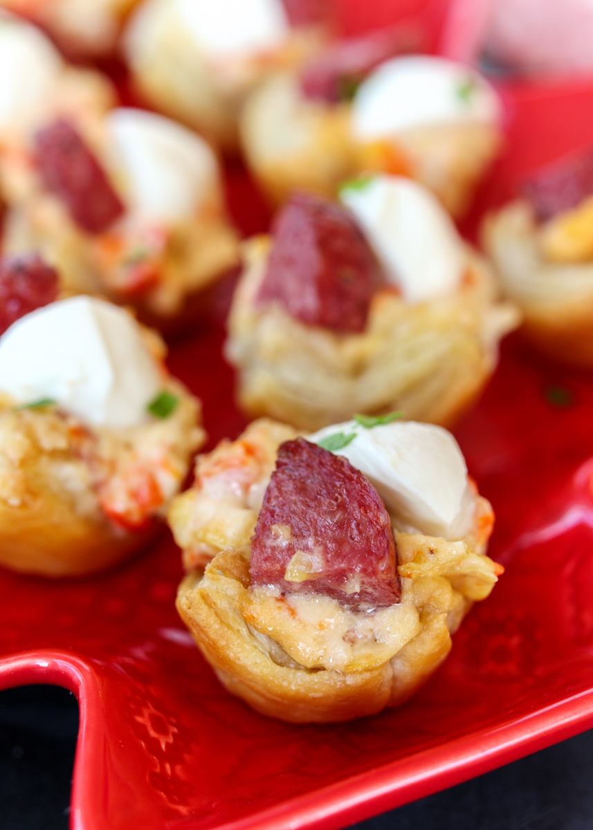 Antipasto Puff Pastry Bites  |  Lemon & Mocha