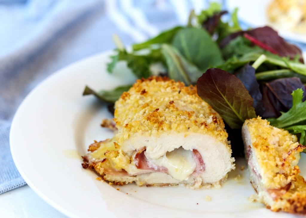 Chicken Cordon Bleu with Honey Mustard Sauce  |  Lemon & Mocha