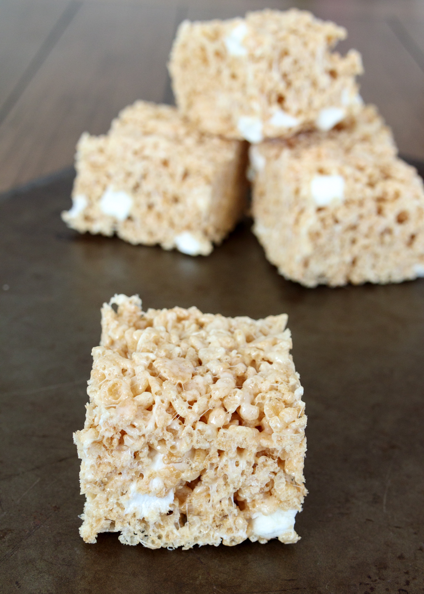 Browned Butter Rice Krispie Treats  |  Lemon & Mocha