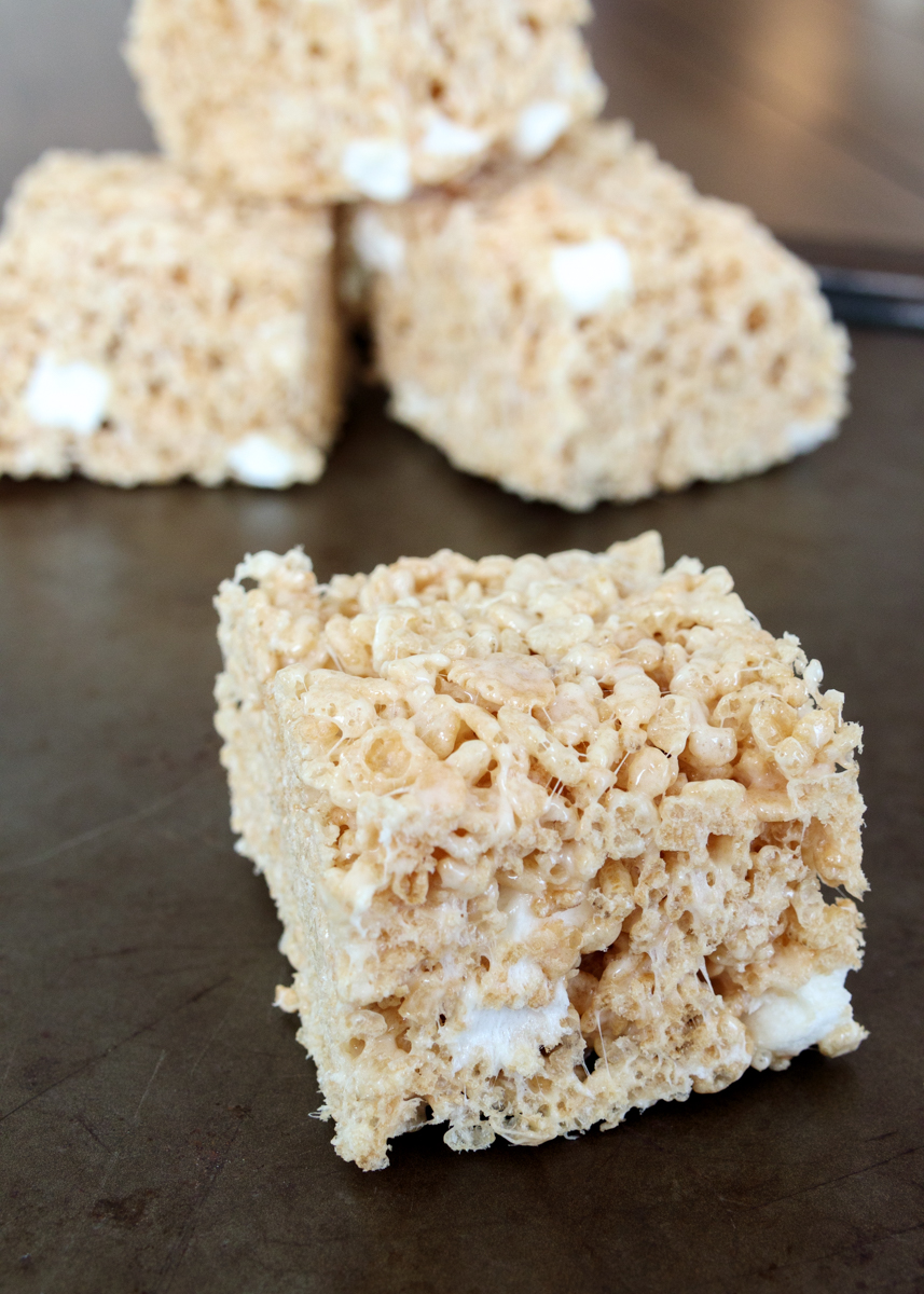 Browned Butter Rice Krispie Treats  |  Lemon & Mocha