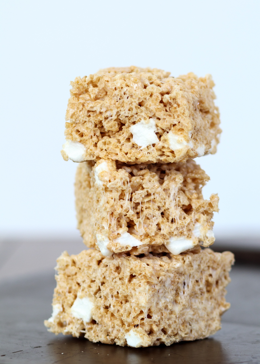 Browned Butter Rice Krispie Treats  |  Lemon & Mocha