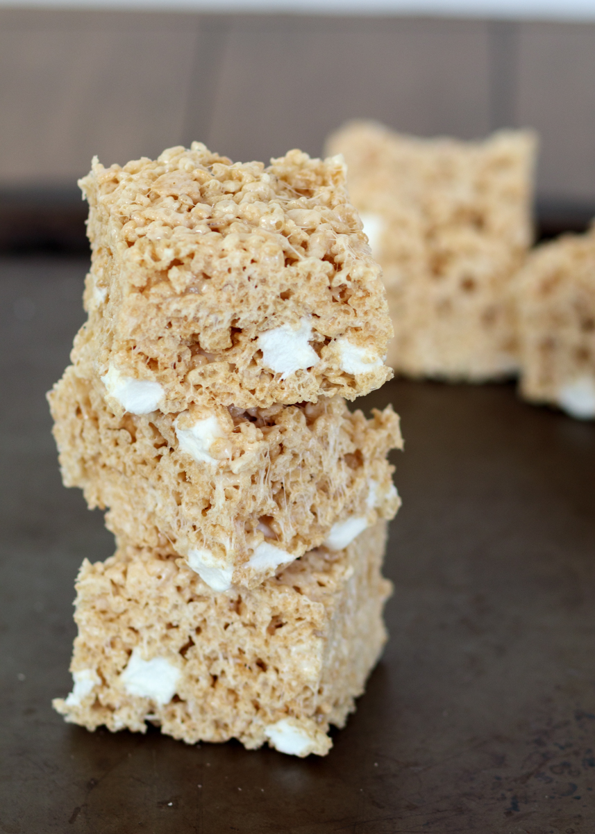 Browned Butter Rice Krispie Treats  |  Lemon & Mocha