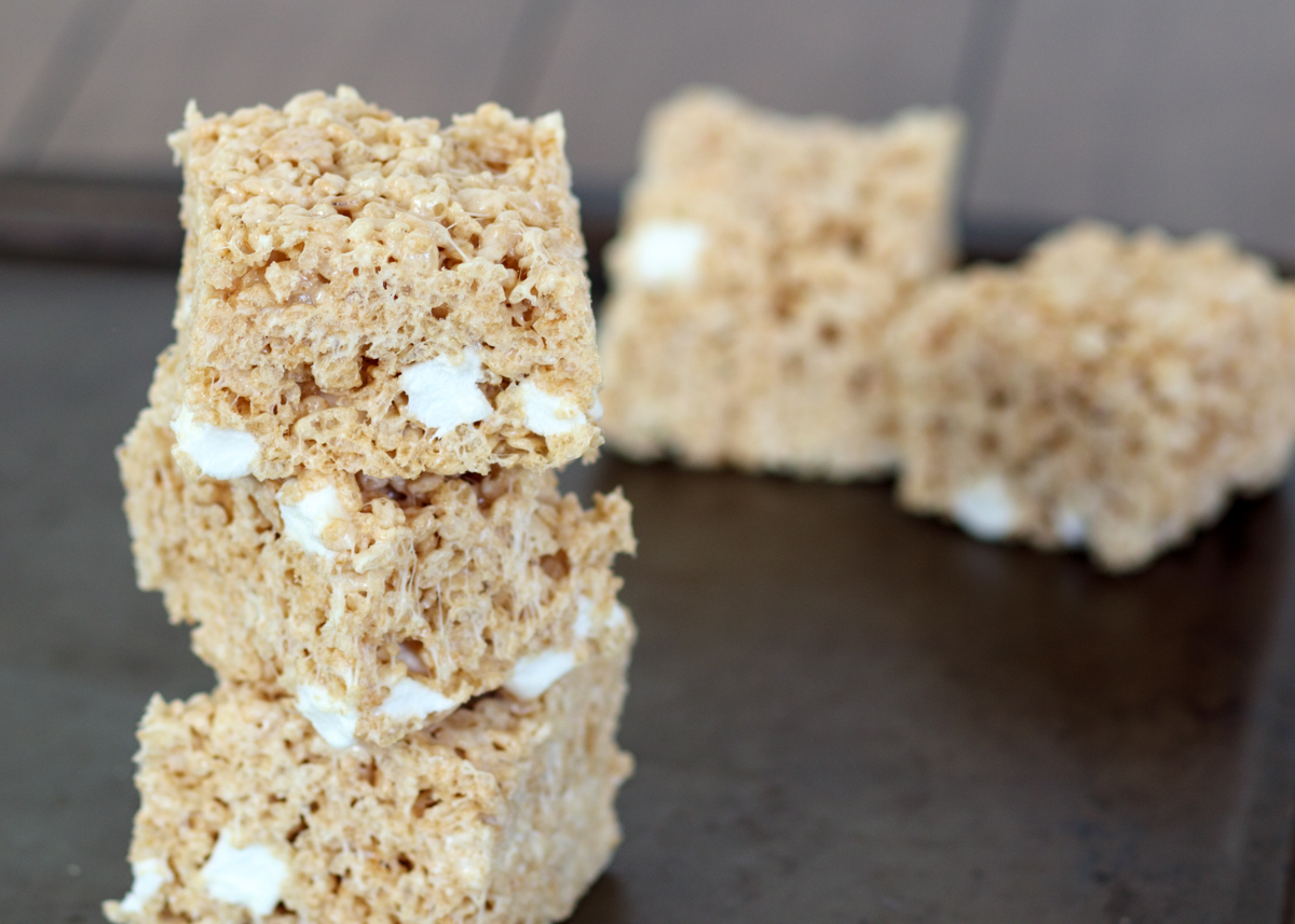 Browned Butter Rice Krispie Treats  |  Lemon & Mocha