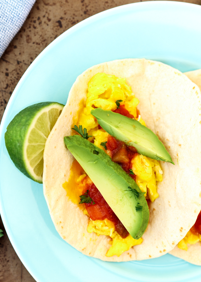 10 Minute Mini Breakfast Tacos  |  Lemon & Mocha