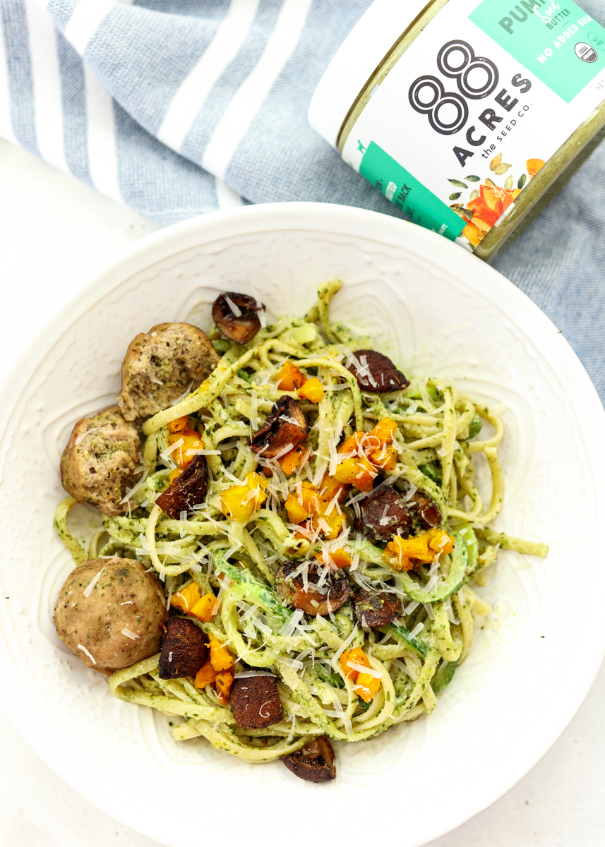 Winter Pesto Pasta  |  Lemon & Mocha