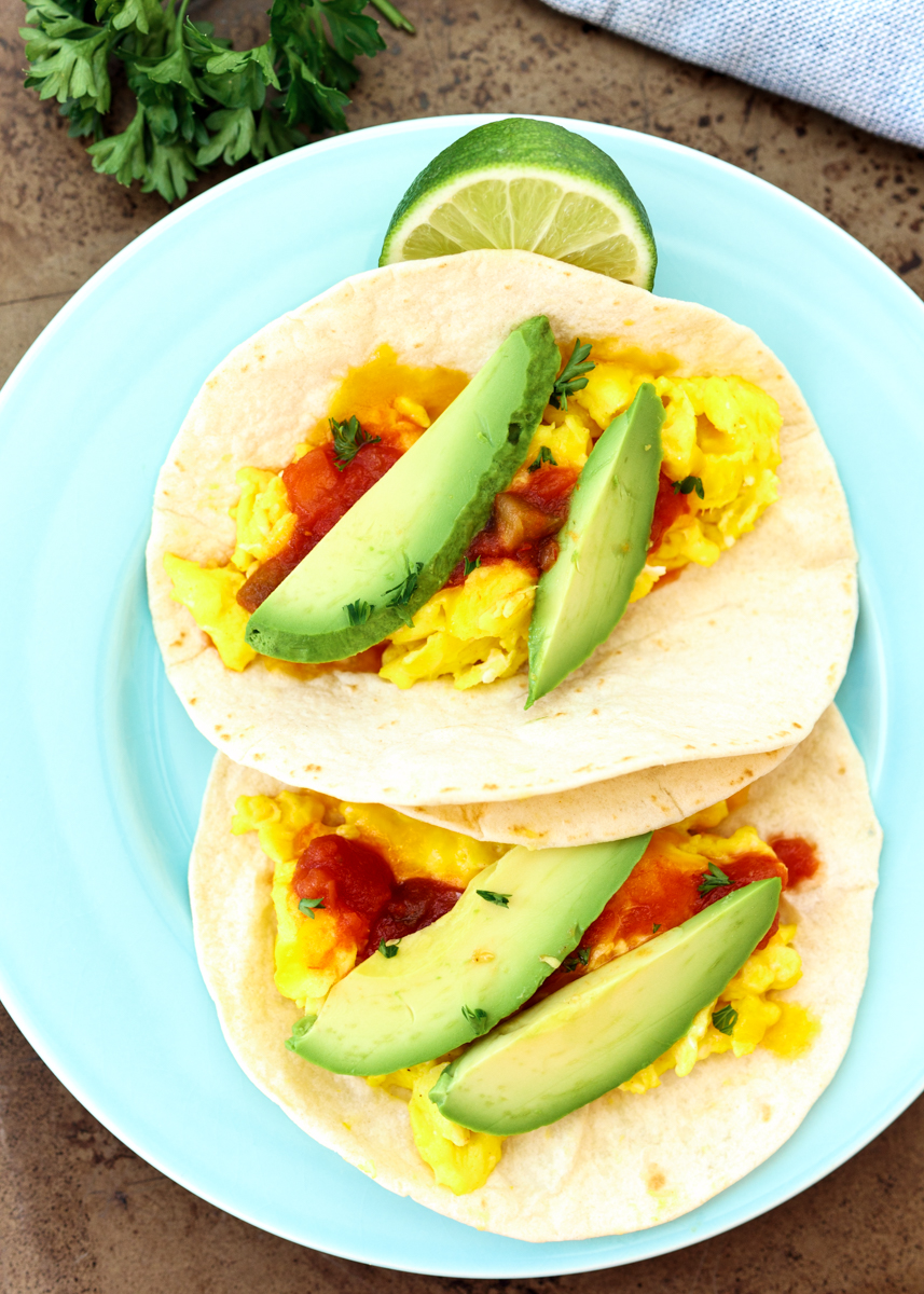 10 Minute Mini Breakfast Tacos  |  Lemon & Mocha