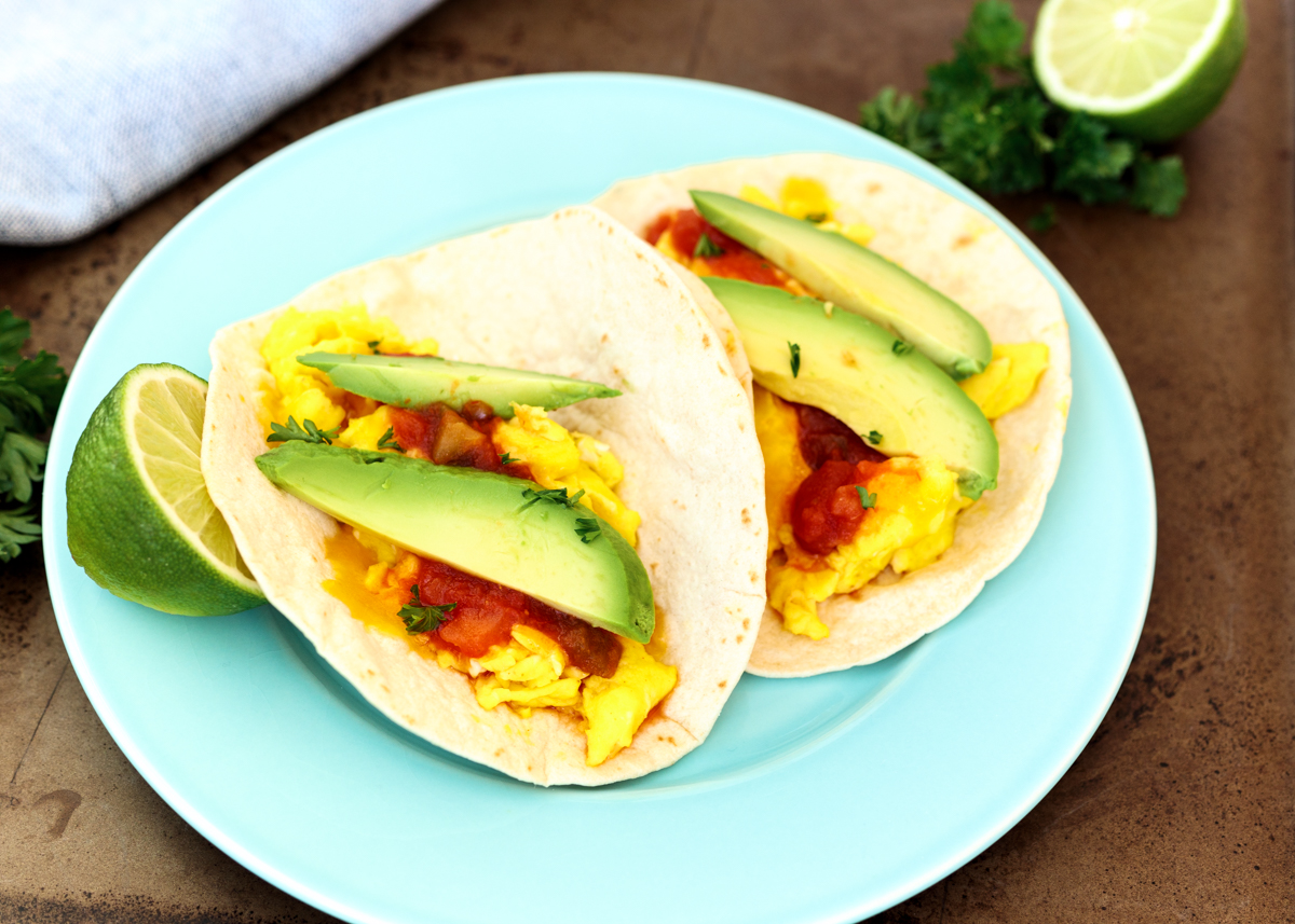 10 Minute Mini Breakfast Tacos  |  Lemon & Mocha