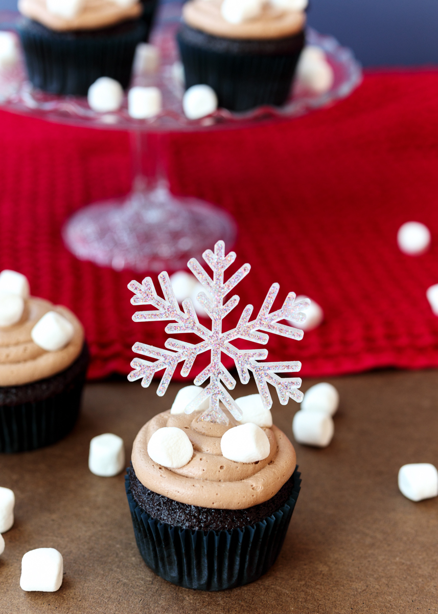 Hot Chocolate Cupcakes  |  Lemon & Mocha