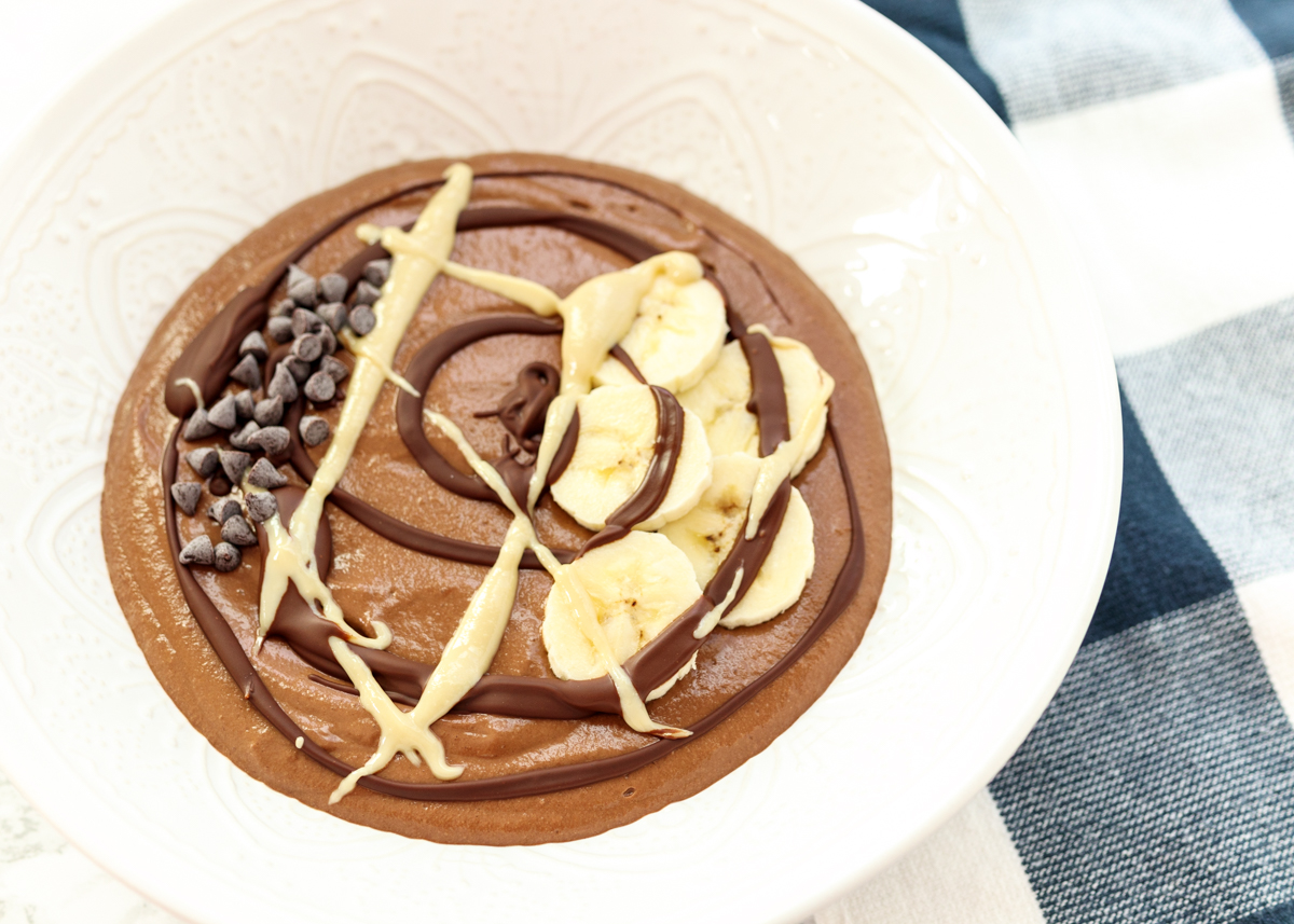 Chocolate Tahini Banana Soft Serve  |  Lemon & Mocha