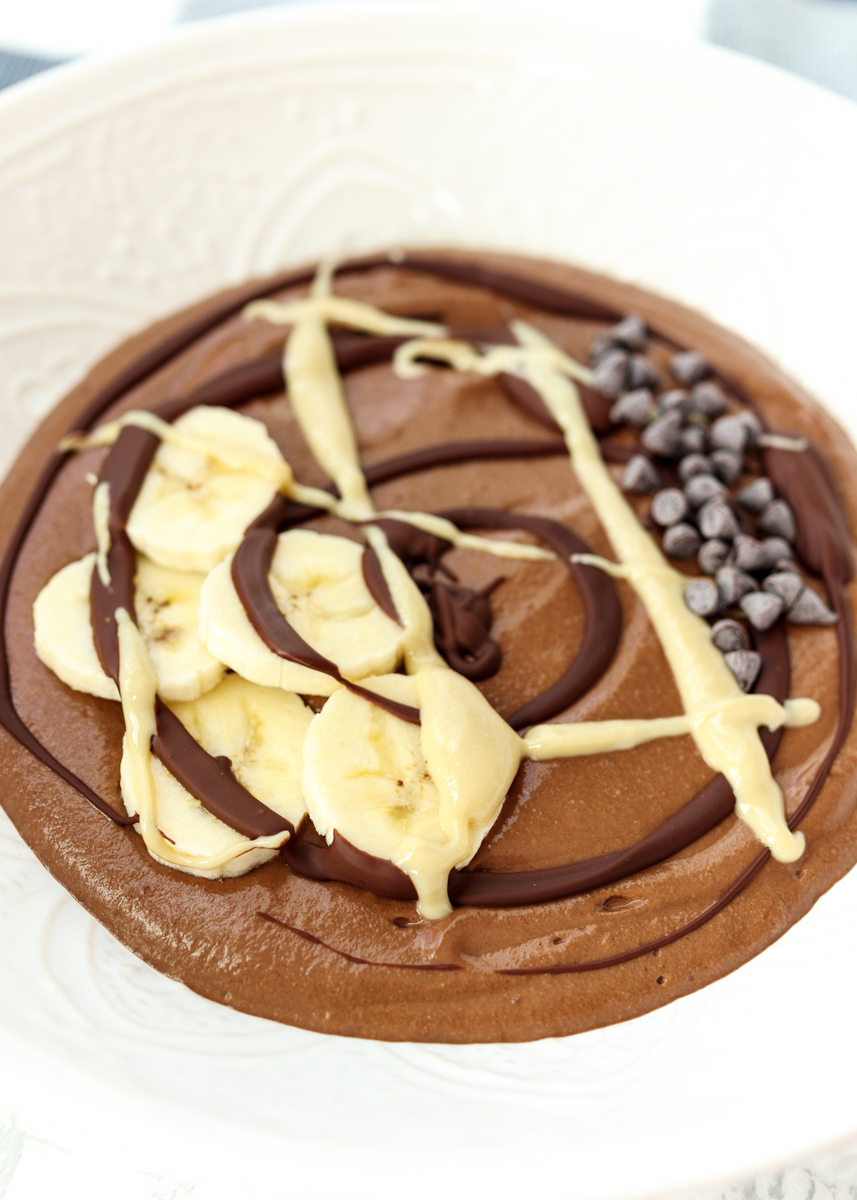 Chocolate Tahini Banana Soft Serve  |  Lemon & Mocha