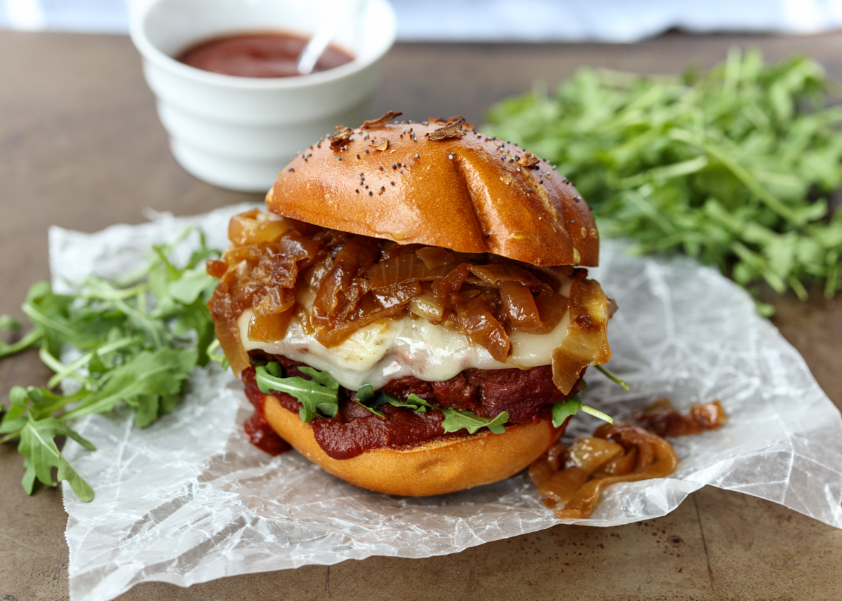 Barbecue Meatloaf Sandwiches with Caramelized Onions  |  Lemon & Mocha