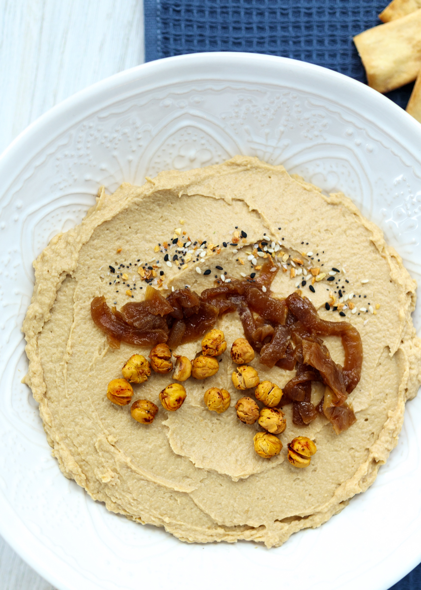 Caramelized Onion Hummus  |  Lemon & Mocha