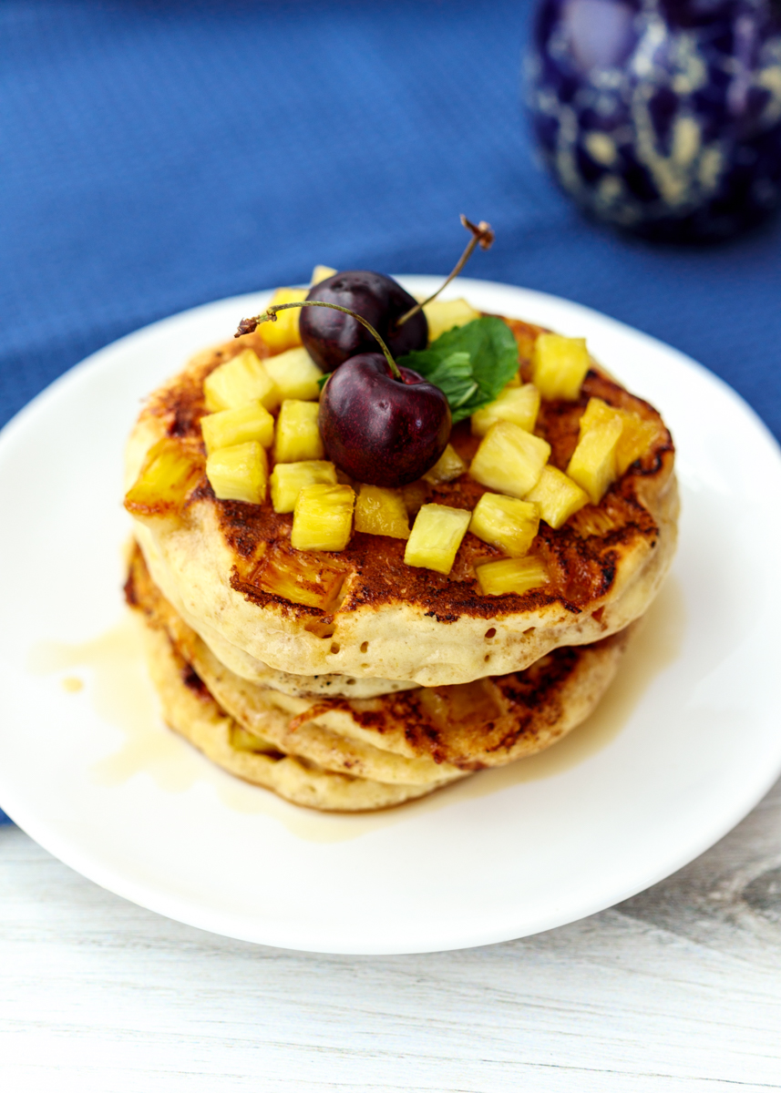 Pineapple Upside Down Pancakes