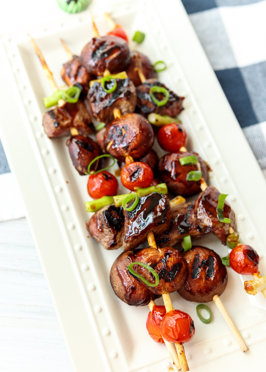 Hoisin Beef Kebobs  |  Lemon & Mocha