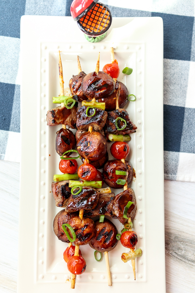 Hoisin Beef Kebobs  |  Lemon & Mocha