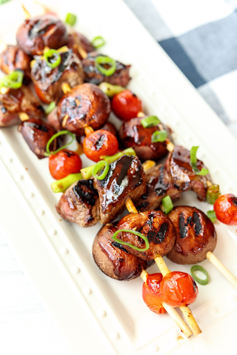 Hoisin Beef Kebobs  |  Lemon & Mocha