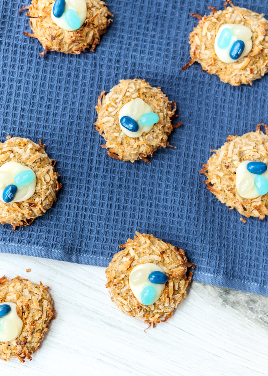 Carrot Cake Nest Cookies  |  Lemon & Mocha