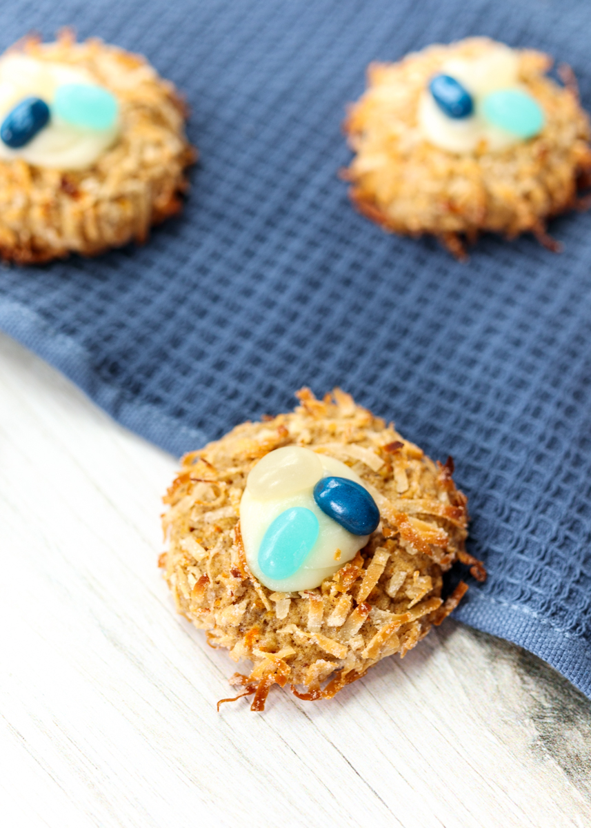 Carrot Cake Nest Cookies  |  Lemon & Mocha