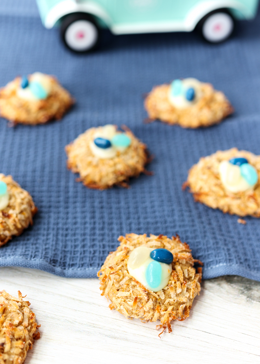 Carrot Cake Nest Cookies  |  Lemon & Mocha